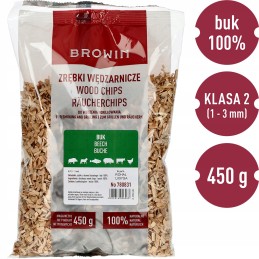 Buko medžio drožlės 10l 2 klasė rūkyti ir kepti ant grotelių 10 litrų buk browin borniak