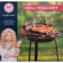 Sodo kepsninė su anglimis sodo sklypui mg magda gessler grotelės 26,5 cm