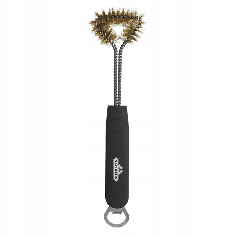 Napoleono žalvarinis grilio šepetys su butelių atidarytuvu 62012