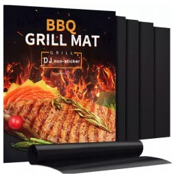 Tefloninis grilio kilimėlis grilio padėklas orkaitės padėklas kepimui 12 vnt