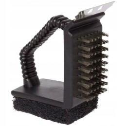 Grilio valymo rinkinys su skystu šepetėliu ir kempine