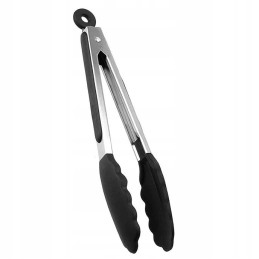 Metalinės žnyplės, silikoninės grilio letenėlės, 200c