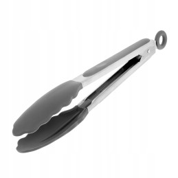 Metalinės žnyplės, silikoninės grilio letenėlės, 200c