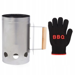 Kaminas grotelių apšvietimui naudojant anglies briketus, nemokama grilis