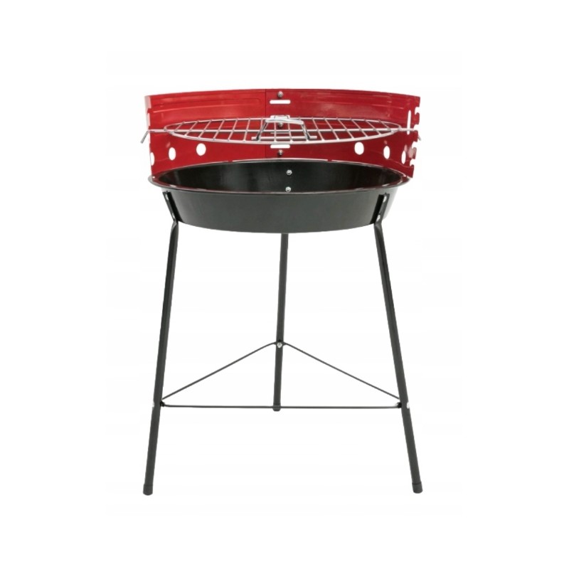 Nešiojama sodo anglių kepsninė su grotelėmis, 36 x 50 cm