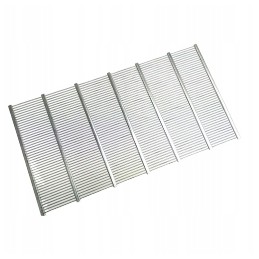 Varšuvos standartinės horizontalios metalinės grotelės