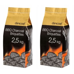 Medienos briketai 2,5 kg x 2 pak