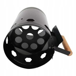 Kaminas šašlykinei uždegti, laužas, didelis anglių briketų degiklis