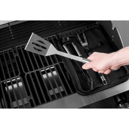 Teesa kepsninės įrankių rinkinys, nerūdijantis plienas, dėklas