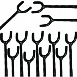 Dešros lazdelės stovas ir atrama