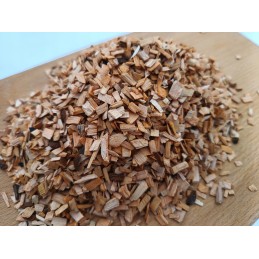 Rūkymo traškučiai vyšnių rūkymui ir kepimui ant grotelių kl08 5kg 20l