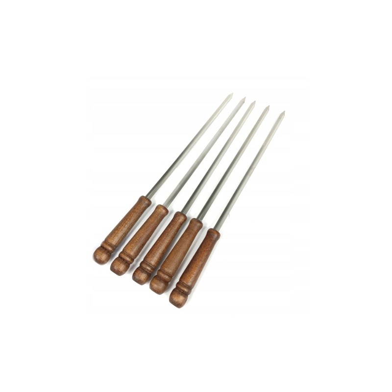 Šašlyko šakutės, kebabinės šakutės, 5 vnt