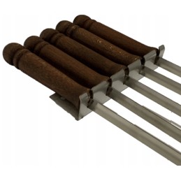 Šašlyko šakutės, kebabinės šakutės, 5 vnt