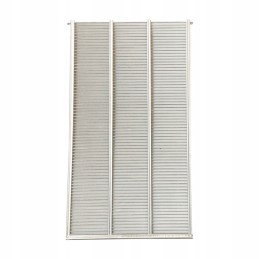 Įprastos Varšuvos pertvarų grotelės su rėmu