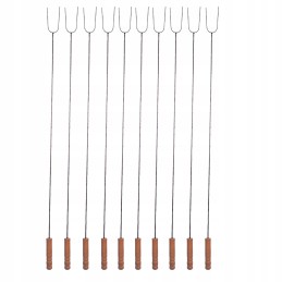 Lazdelės, pagaliukai ir šakutės šašlykinei laužui, 150 cm, 10 vnt