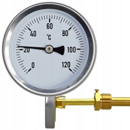 Mechaninis bimetalinis galinis termometras, Nr.