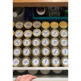 Kvadratinis stiklinis indas 150 ml