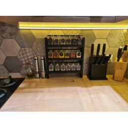 Kvadratinis stiklinis indas 150 ml