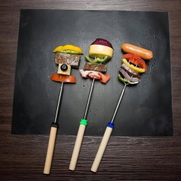 4 vienetų tefloninių kilimėlių rinkinys kepimui ir kepimui