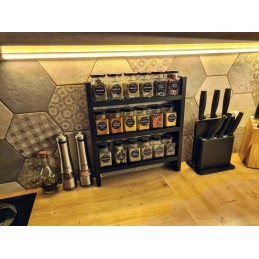 Kvadratinis stiklinis indas 150 ml