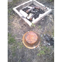 Žalialavinis vengriškas čigonų katilas, 6 l