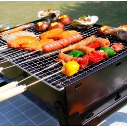 Turistinis grilis nešiojamas sulankstomas anglis mini sodo grilis elitehoff