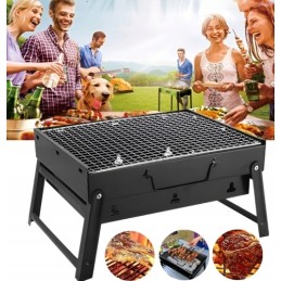 Turistinis grilis nešiojamas sulankstomas anglis mini sodo grilis elitehoff