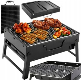 Turistinis grilis nešiojamas sulankstomas anglis mini sodo grilis elitehoff