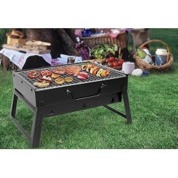 Turistinis grilis nešiojamas sulankstomas anglis mini sodo grilis elitehoff