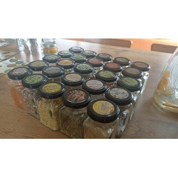 Kvadratinis stiklinis indas 150 ml