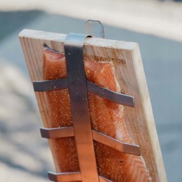 Lašišos lentyna, Santos kedro mediena