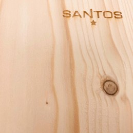 Lašišos lentyna, Santos kedro mediena