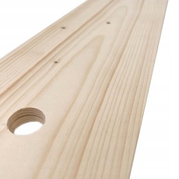 Lašišos lentyna, Santos kedro mediena