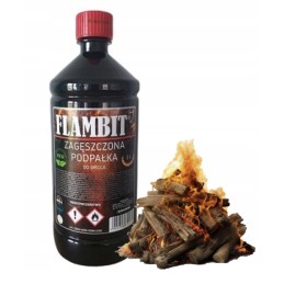 5 x flambita sabiezināta šķidra kurināmā 1l šašlikam, ugunskuram, kamīnam