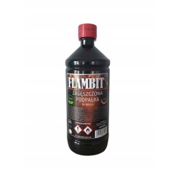 5 x flambita sabiezināta šķidra kurināmā 1l šašlikam, ugunskuram, kamīnam