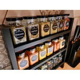 Kvadratinis stiklinis indas 150 ml