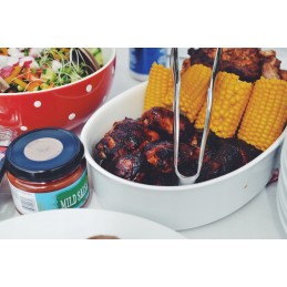 Rūkymo platforma su alaus talpa