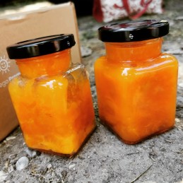 Kvadratinis stiklinis indas 150 ml