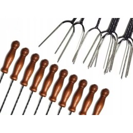 Laužo šakutė 10 vnt 125 cm