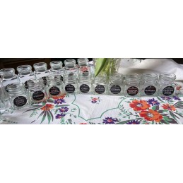 Kvadratinis stiklinis indas 150 ml