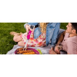 Kepsninės reikmenys, rožinis kišeninis peilis, 30 cm