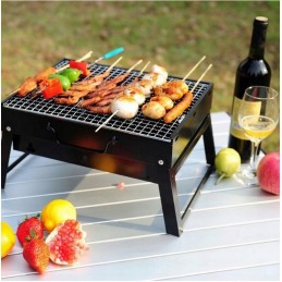 ⭐ ️Grill sulankstomas turistinis nešiojamas lagaminas sodo anglis BBQ ⭐️ + nemokama