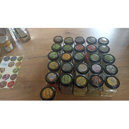 Kvadratinis stiklinis indas 150 ml