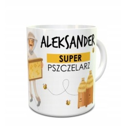 - bitininko puodukas su savo vardu