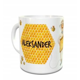 - bitininko puodukas su savo vardu