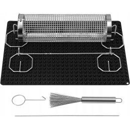 Daugkartinio naudojimo silikoninių kilimėlių ir orkaitės lentynų rinkinys