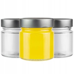 Pakuotėje 266 ml stiklainiai su tam skirtu dangteliu, 12 vnt.