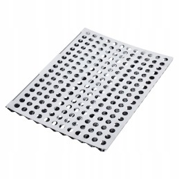 Perforuotas padėklas griliui