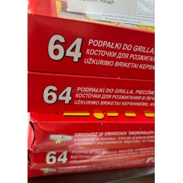 Židinio grilio žiebtuvėlis, baltas, flamitinis, 40, 10 vnt