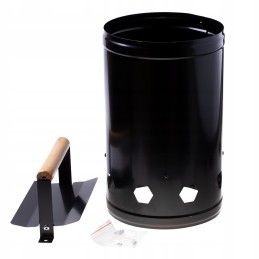 Kaminas anglims / briketams / griliui apšviesti